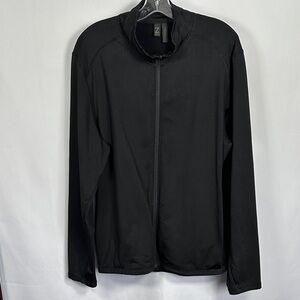 Zella Black Full Zip Athletic Jacket | Size XL | Lightweight Performance